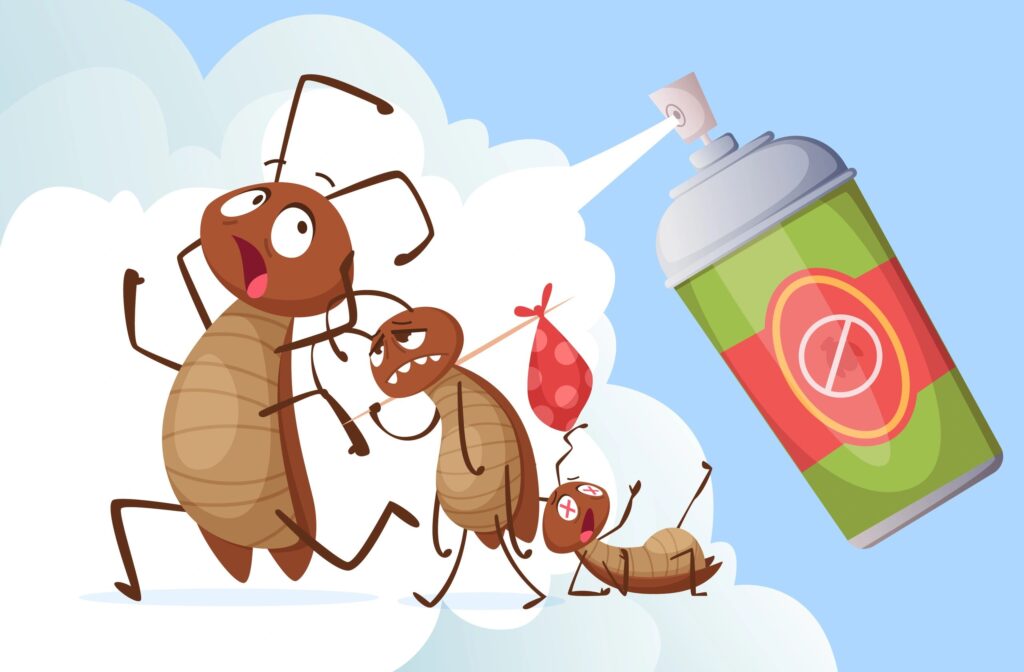 termite treatment illustration